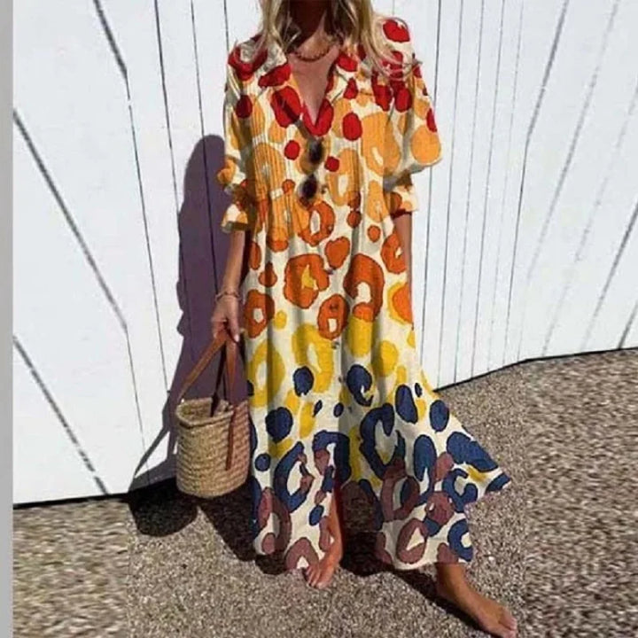 Maisie - Robe Maxi Flatteuse Élégante