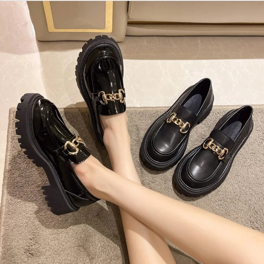 Alma – Mocassins Élégants en Cuir
