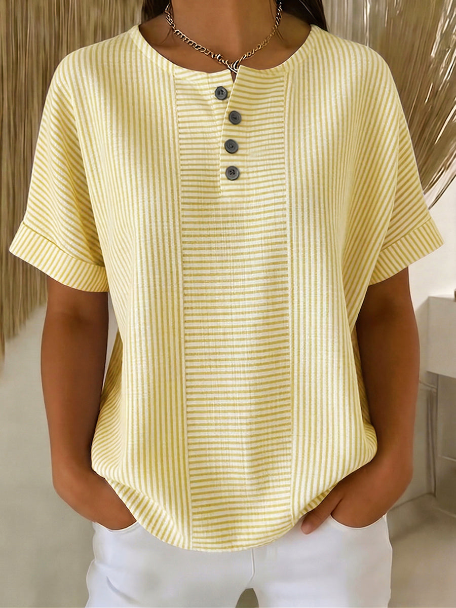 Lucia - Blouse Artistique Confortable