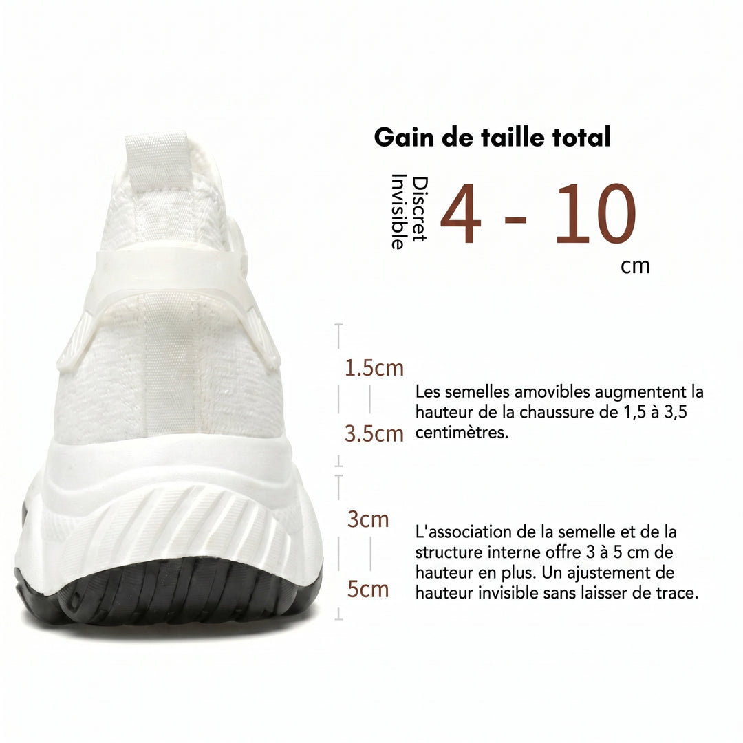 Alpha Kicks - Élévation invisible jusqu'à 10 cm