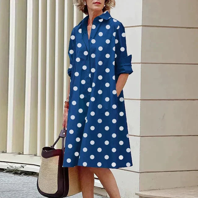 Elena - Robe Sophistiquée Élégante