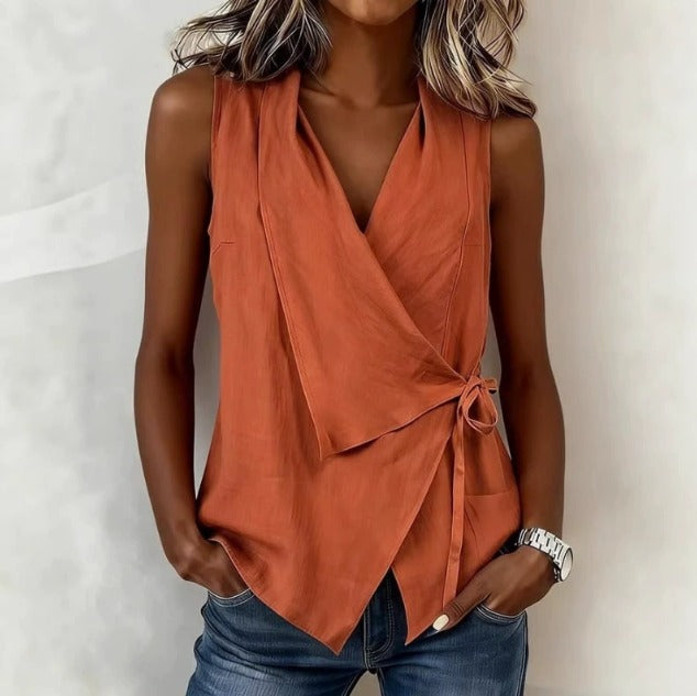 Loretta | Chemisier Sans Manches