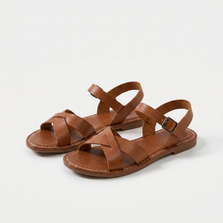 Zelmira | Sandale de confort à brides croisées