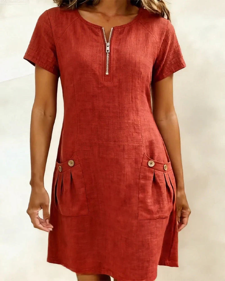 Robe Lina™ : élégance naturelle pour le quotidien.