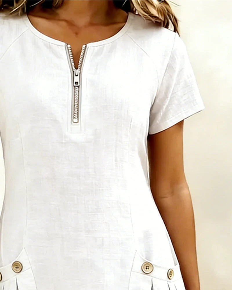 Robe Lina™ : élégance naturelle pour le quotidien.