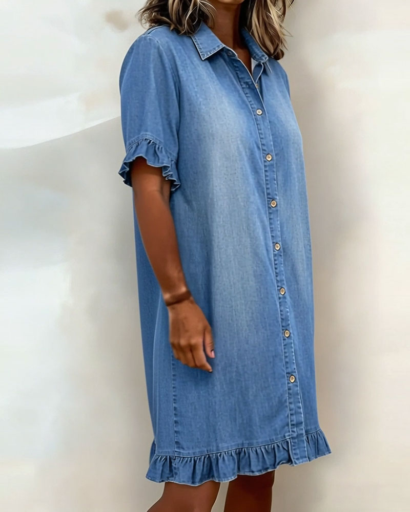 Maria - Robe Denim Confortable