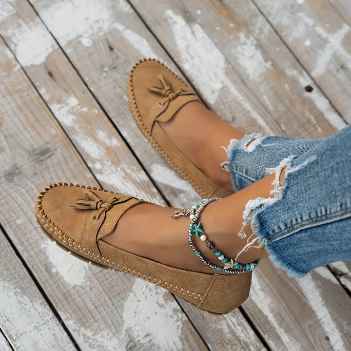 Lise - Mocassins Vintage Confortables