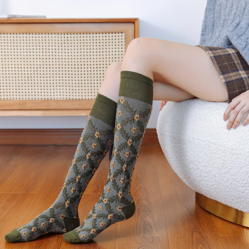 Vintage Floral Socks