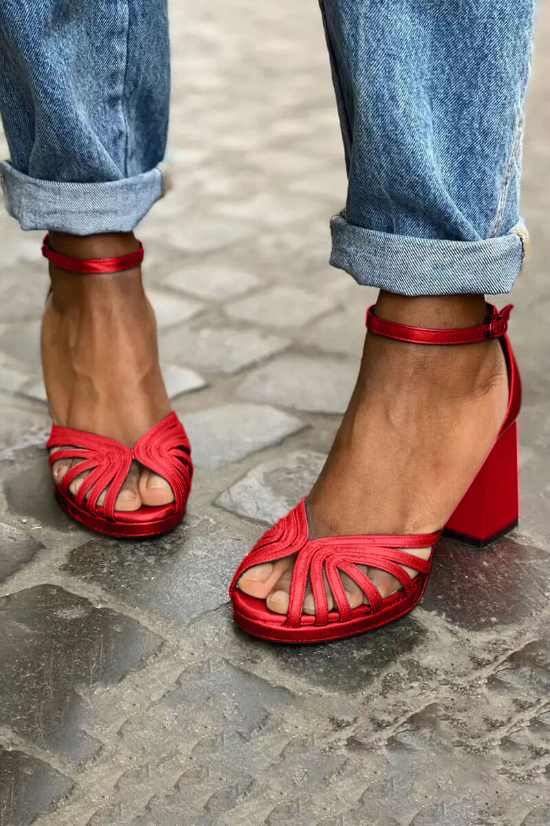 Talons Bicolores Confort Toute la Journée