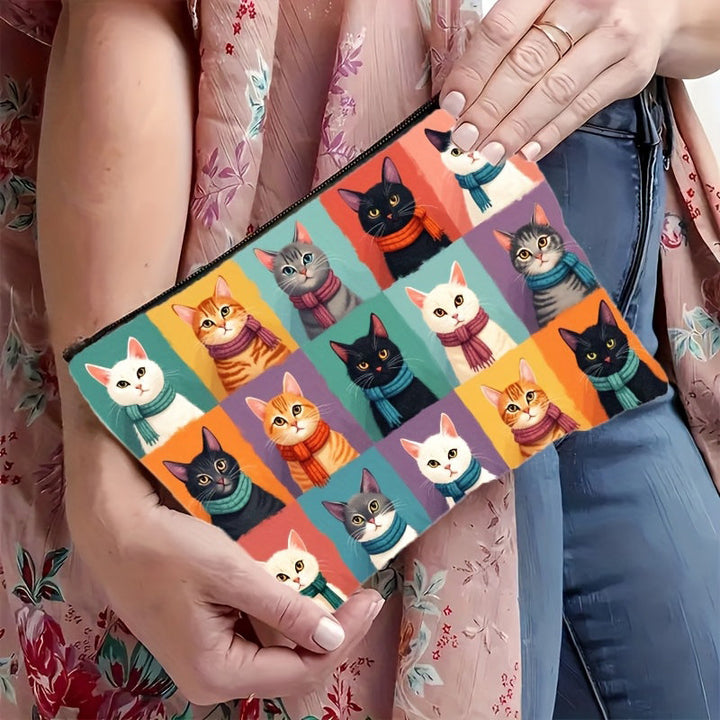 Casual Cat Pattern Bag