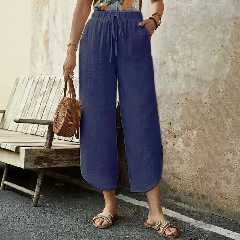 【Cotton And Linen】Comfortable Casual Trousers