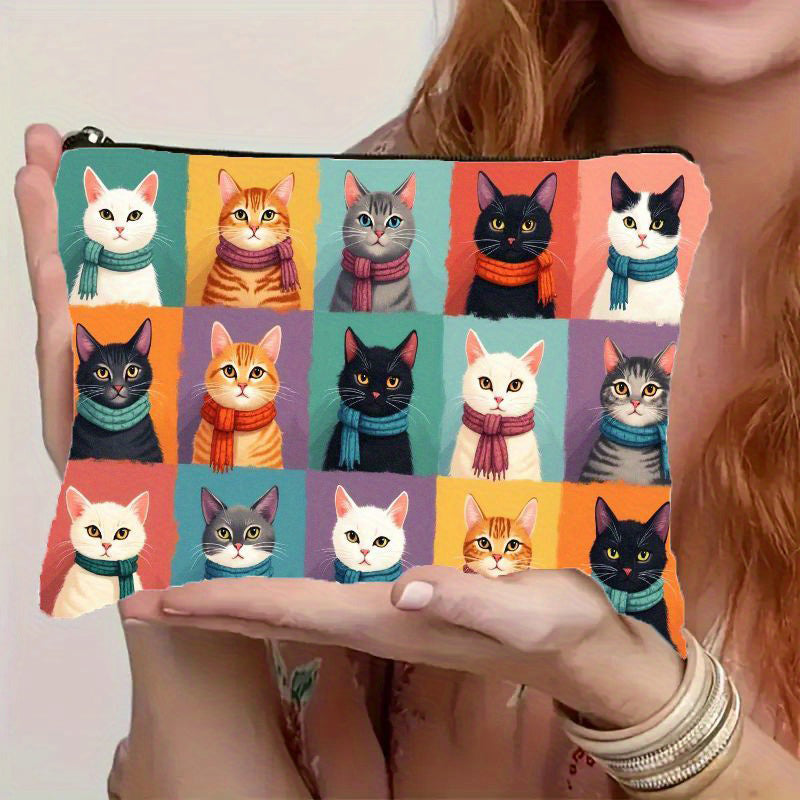 Casual Cat Pattern Bag
