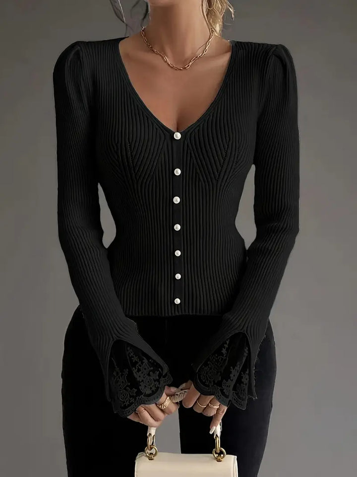 Elena - Pull Chic en Dentelle