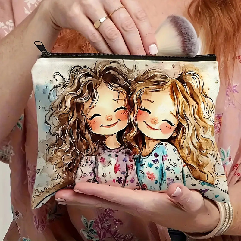 Cute Girl Print Bag