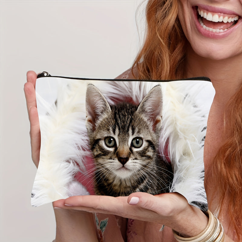 Casual Cat Pattern Bag