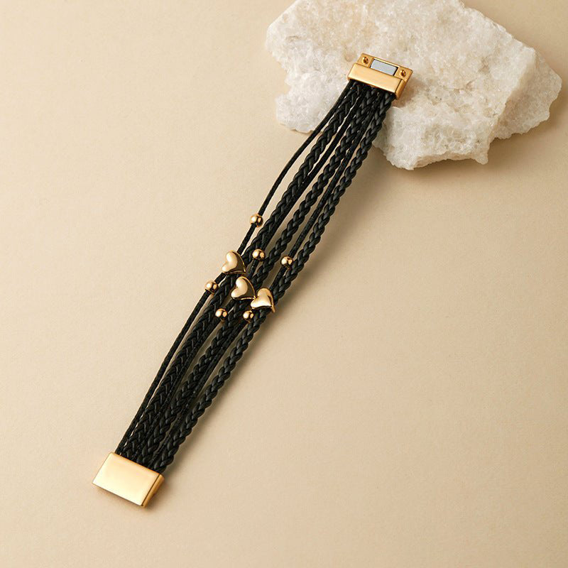 Vintage Heart Bracelet