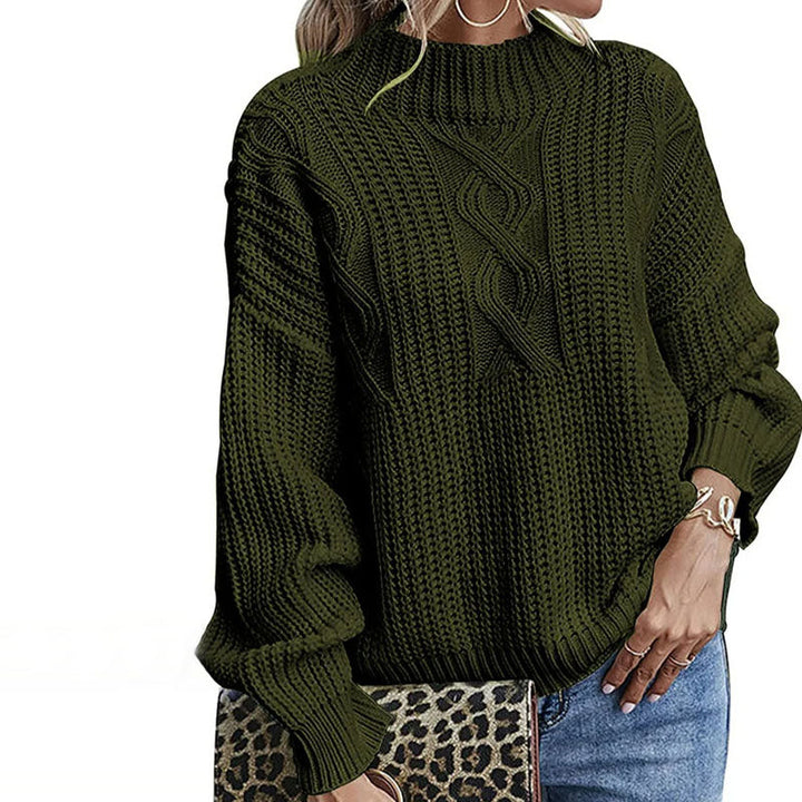 Casual Cable Knit Sweater