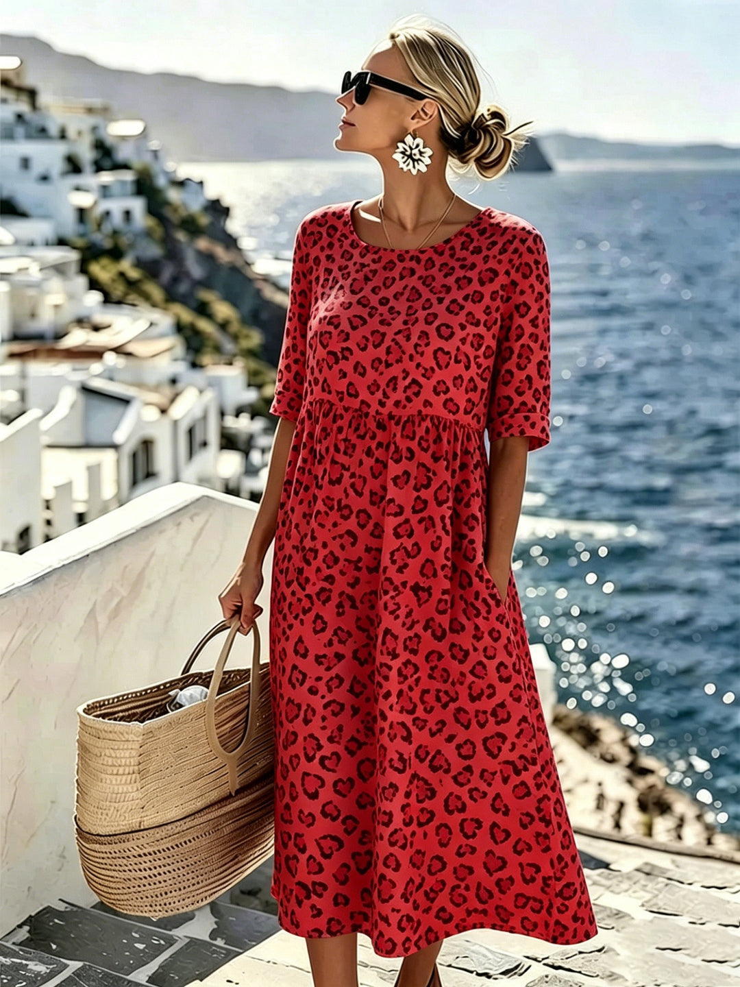 Sienna™ | Robe Midi Wild Grace