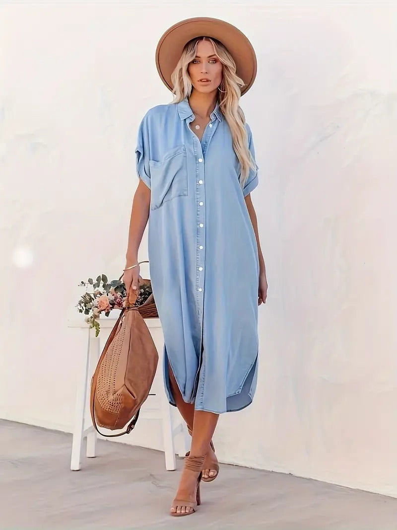 SAVANNAH | Robe-chemise avec Poches