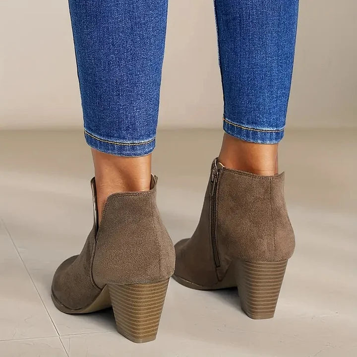 Alexe - Bottines Confortables En Cuir
