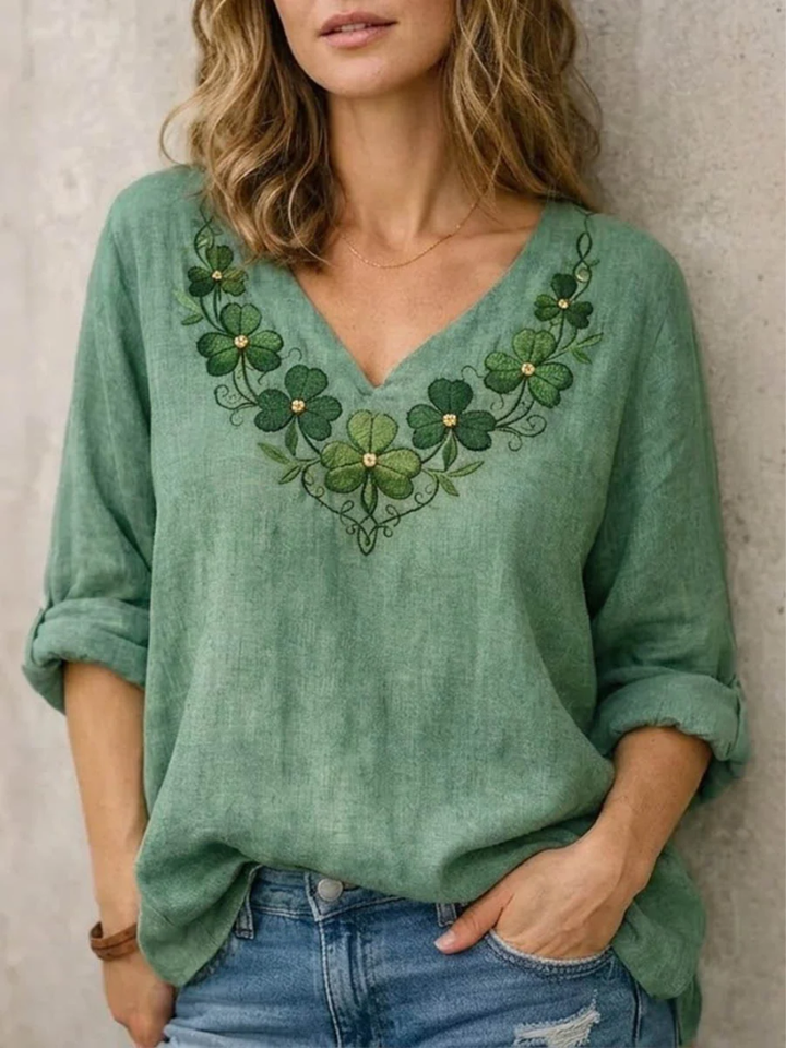 Sara - Blouse Élégante Quotidienne