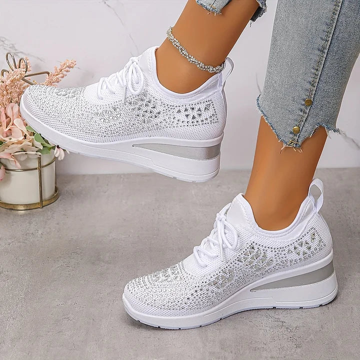 Giselle – Baskets orthopédiques avec des strass étincelants