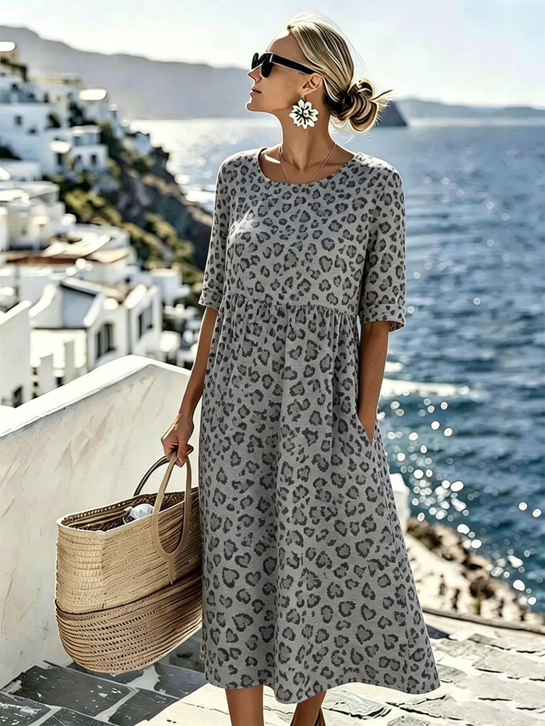 Sienna™ | Robe Midi Wild Grace