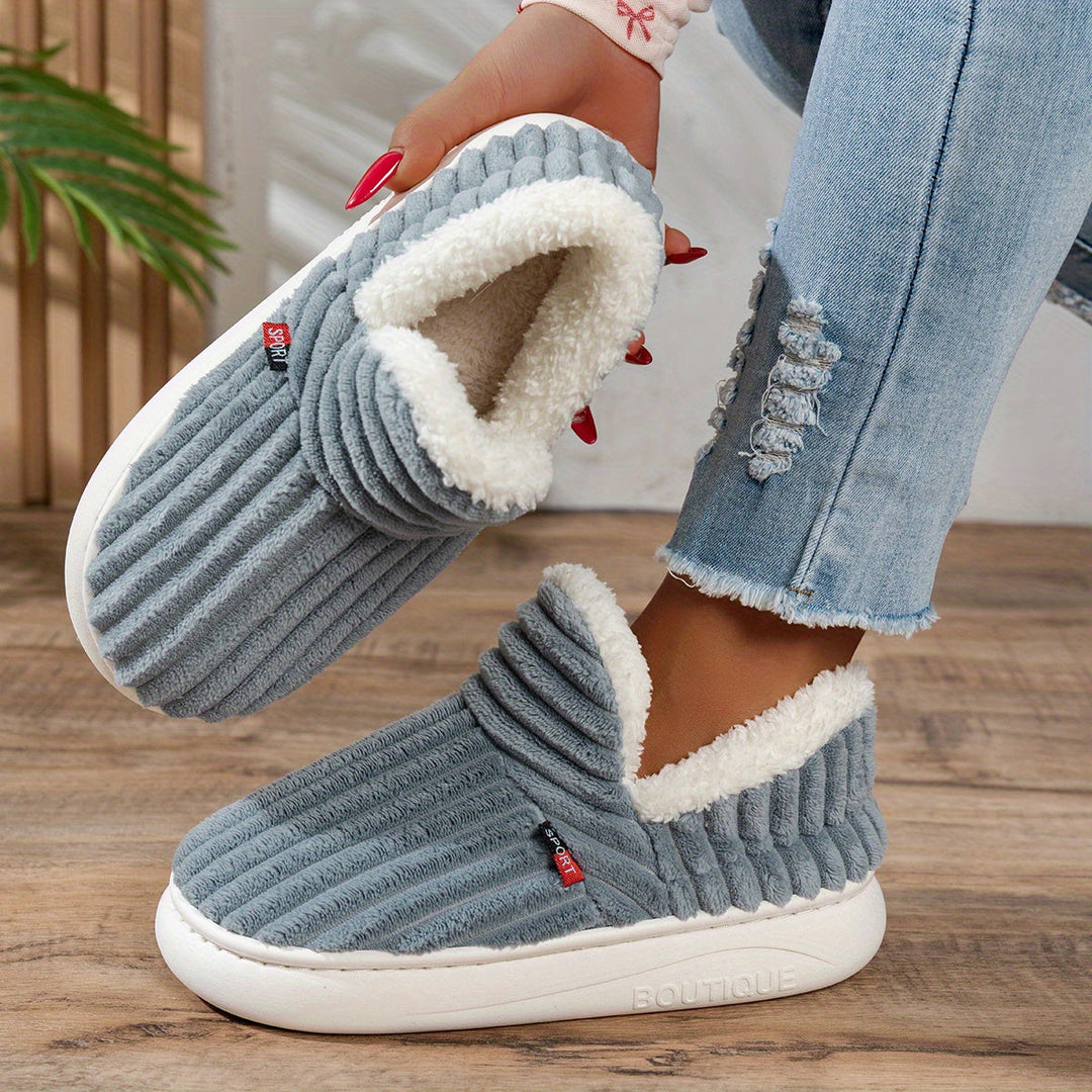 CozyStep - Chaussons Douillets Élégants