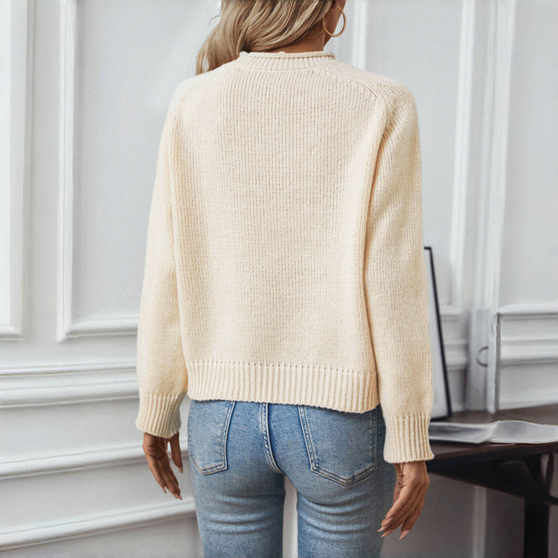 Casual Christmas Knit Sweater