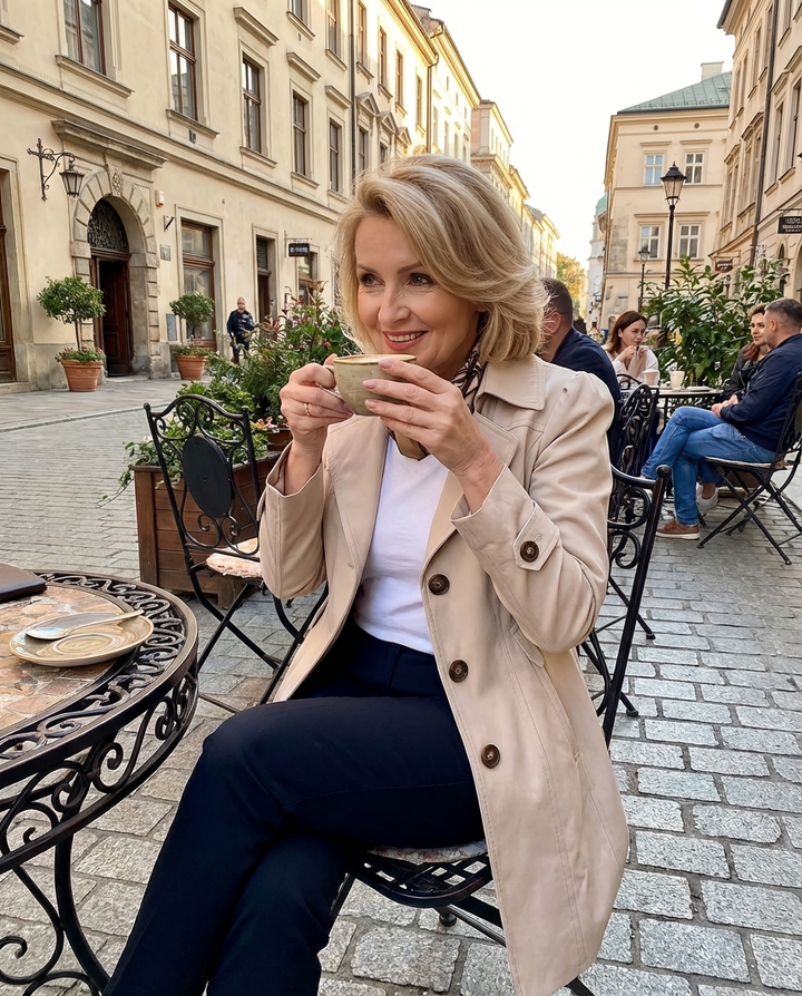 Olivia - Manteau Élégant Et Intemporel