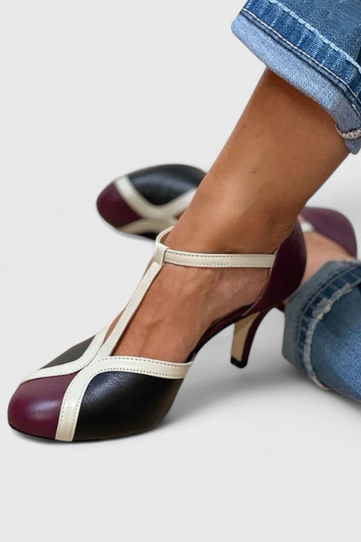 Susan | Talons T-Strap Confort Toute la Journée