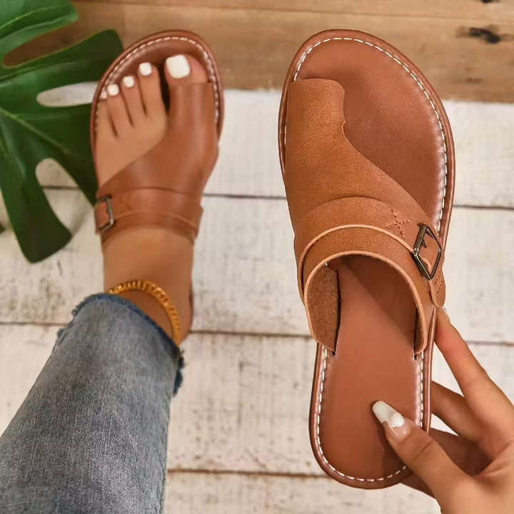 Arabella | Sandale Confort à Boucle orteil