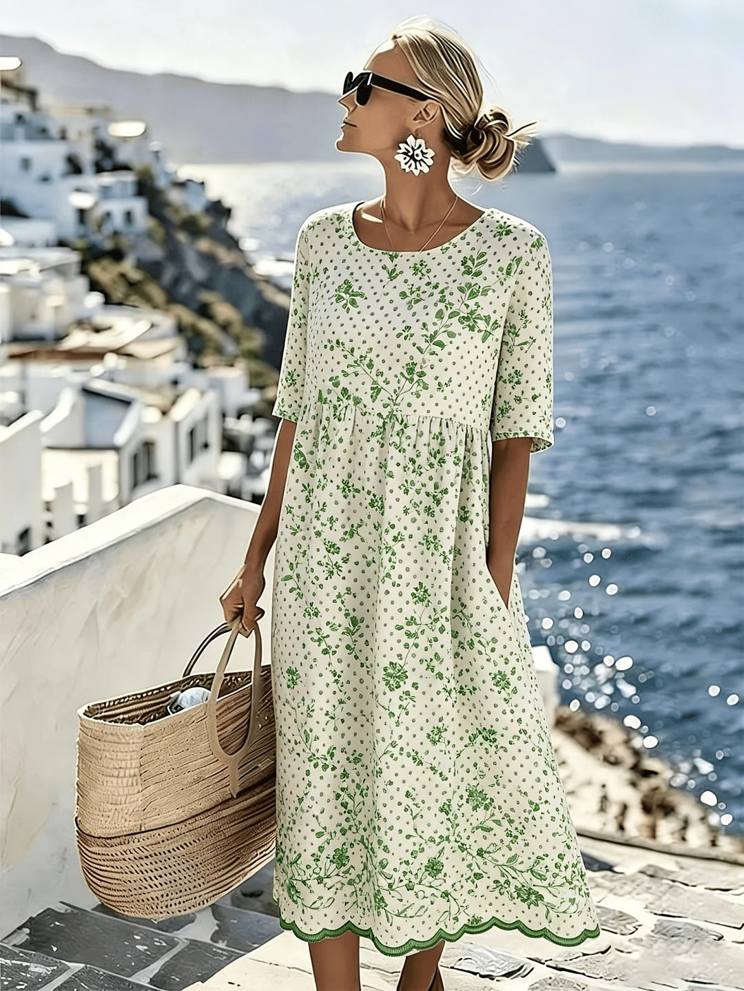 Willow™ | Robe Midi Meadow Bloom