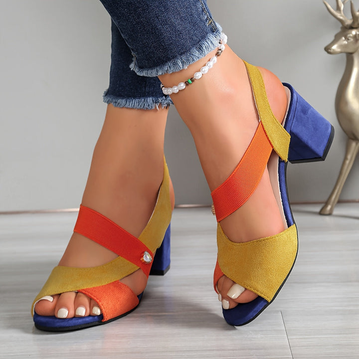 Lucia™ | Talons Blocs de Confort Orthopédique