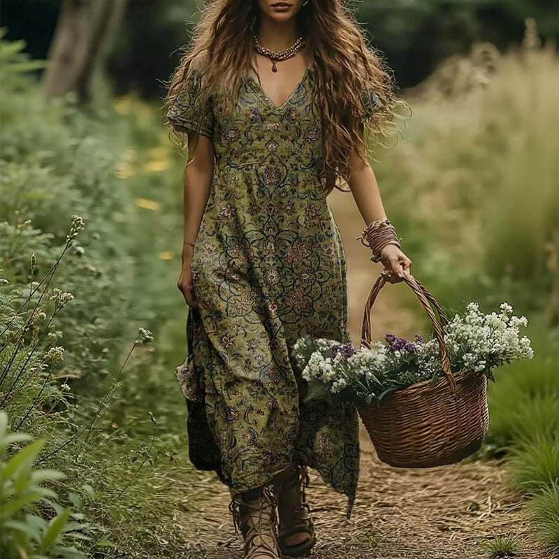 Casual Vintage Dress
