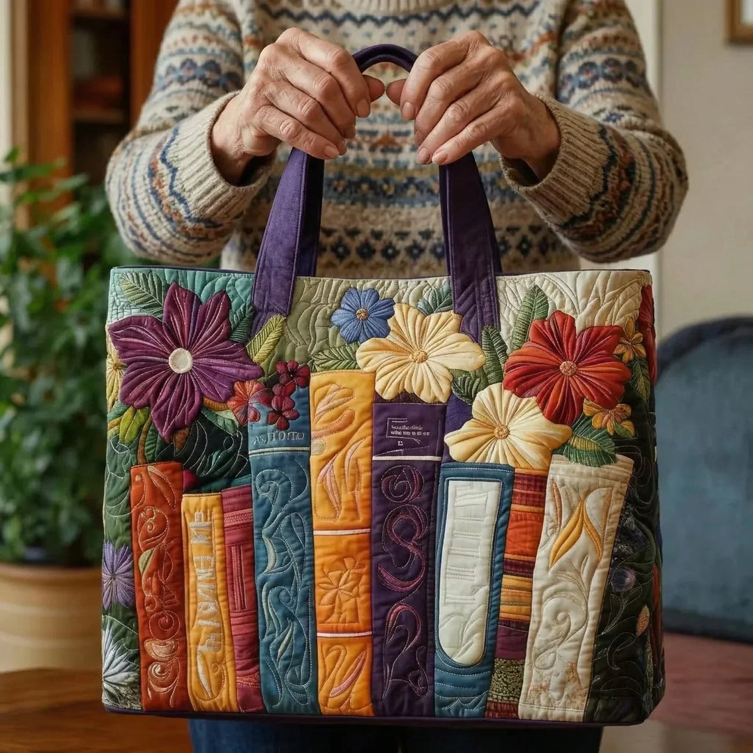 Sac Shopper Matelassé - Amants des Livres