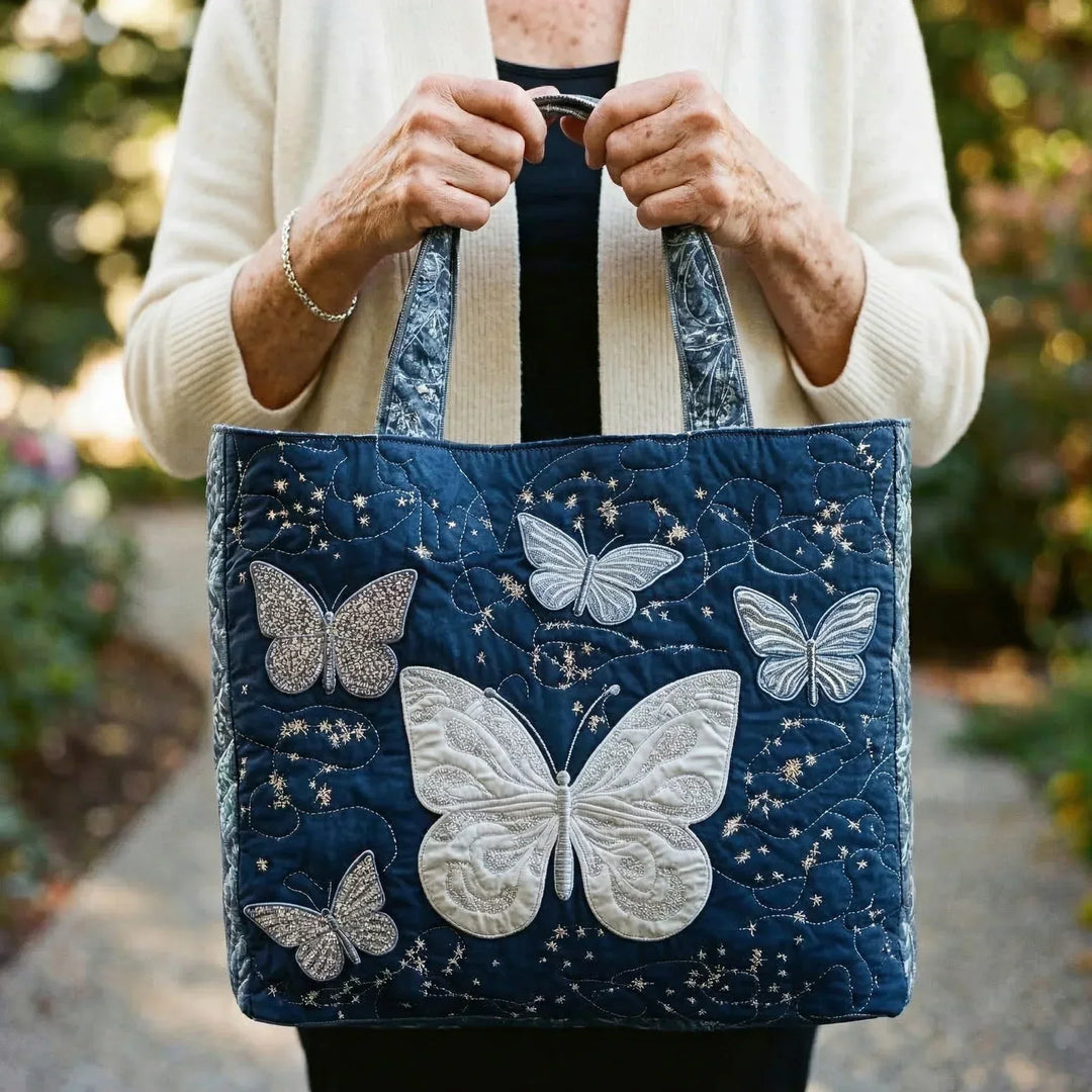 Sac Artisanal - Papillon d'Argent