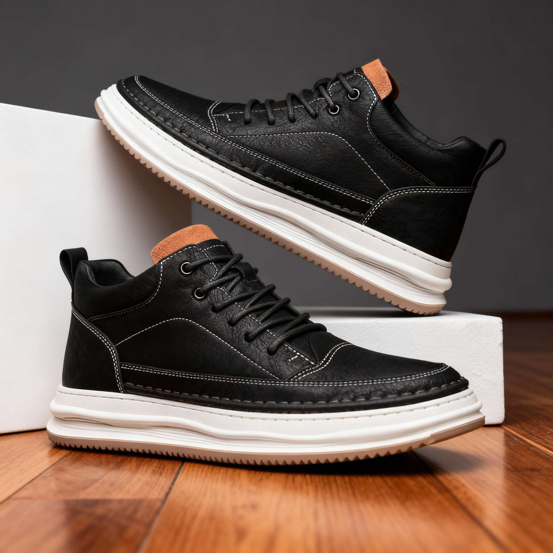 Baskets en Cuir Robert Johnson