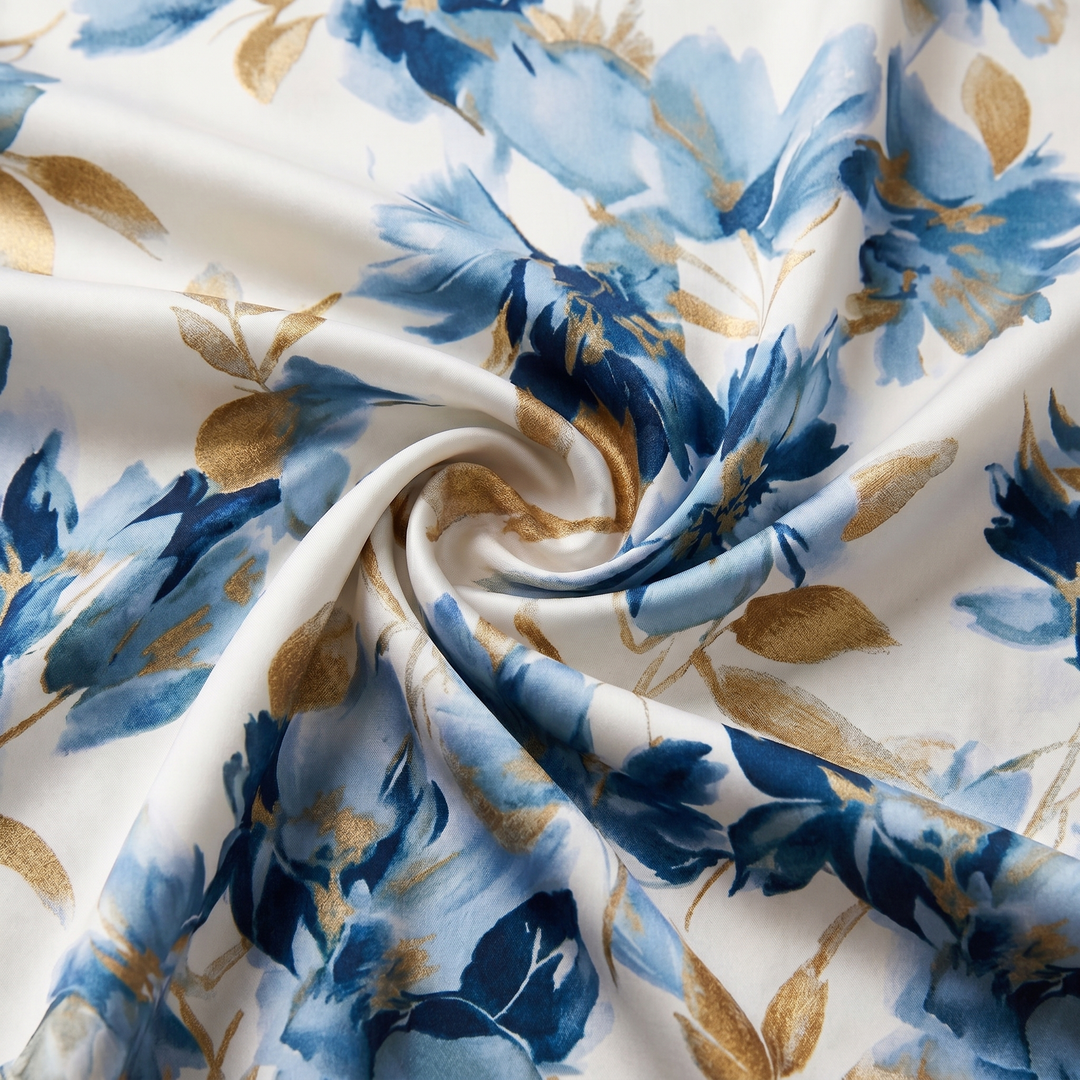 Denise | Robe Midi À Enveloppe Florale