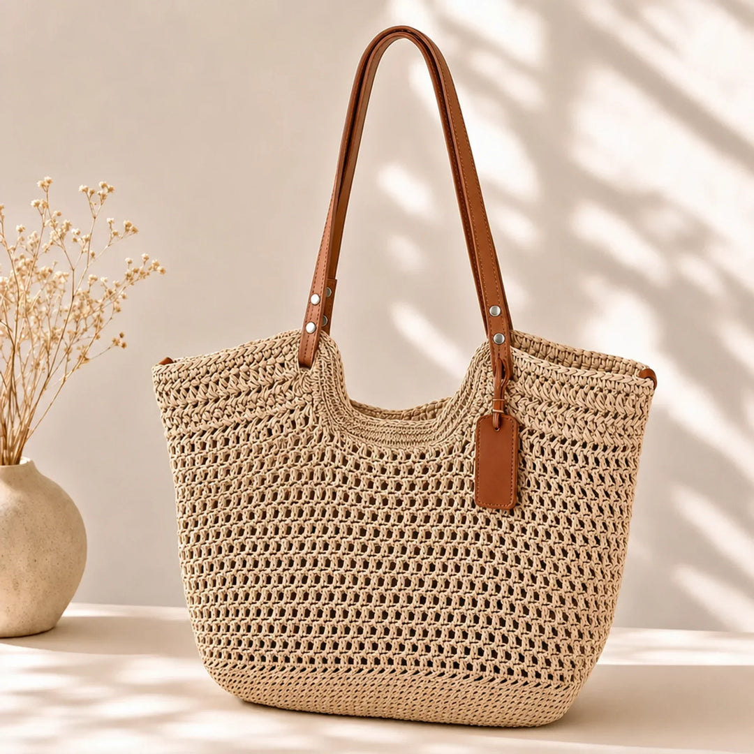 Gioia | Sac Cabas Tissé à la Main au Crochet