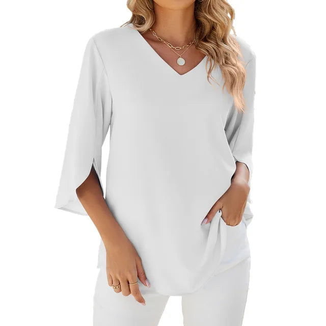 Mia - Blouse Décontractée Été