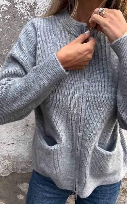 Odile - Veste Tricotée Élégante