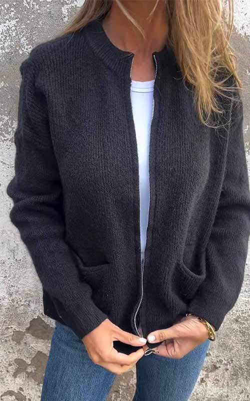 Odile - Veste Tricotée Élégante