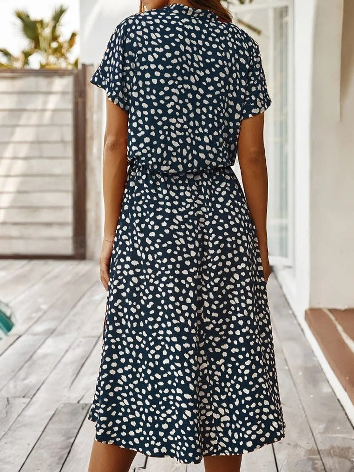 Edith - Robe Fluide Sophistiquée