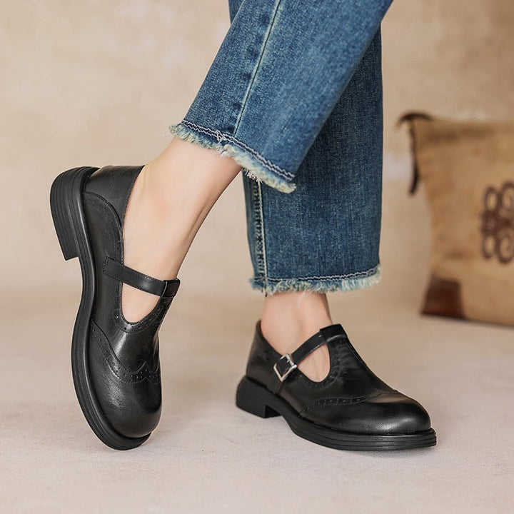 Joli - Élégante Chaussure en Cuir