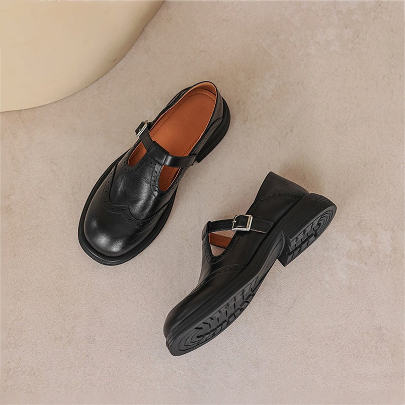 Joli - Élégante Chaussure en Cuir
