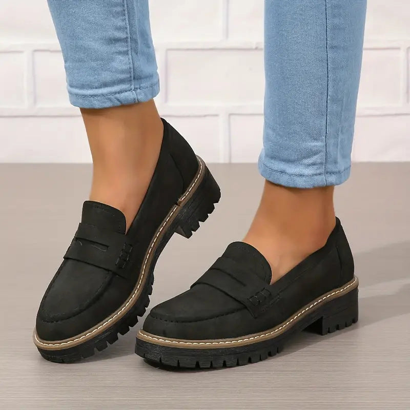 Betterthy - Mocassins En Daim Élégants