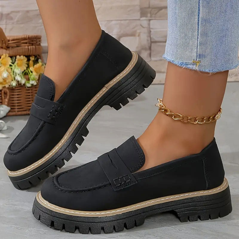 Betterthy - Mocassins En Daim Élégants