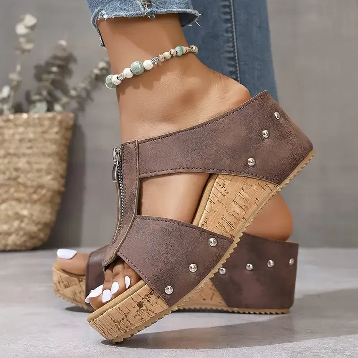 Gigi - Sandales à Talon Élévé Stylées