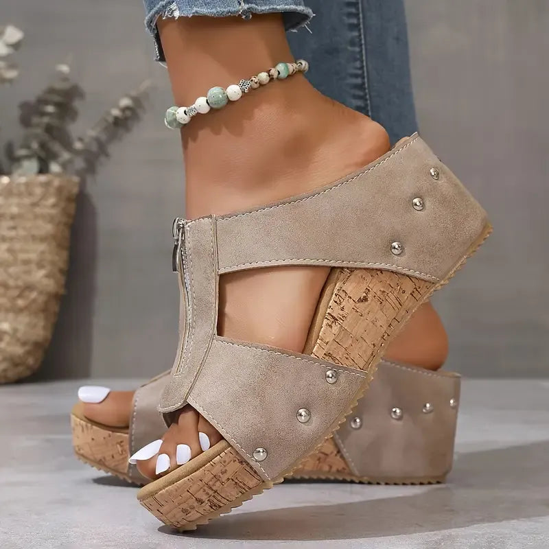 Gigi - Sandales à Talon Élévé Stylées